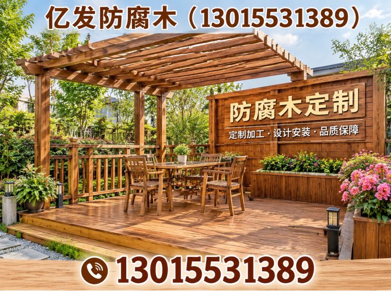 中原区防腐木工程展示图