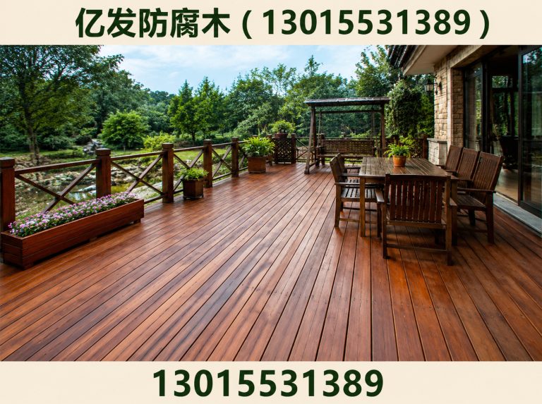 中原区防腐木定制展示图